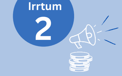 Irrtümer im Faktencheck #2: „Geld ausgeben für Werbung lohnt sich nicht“